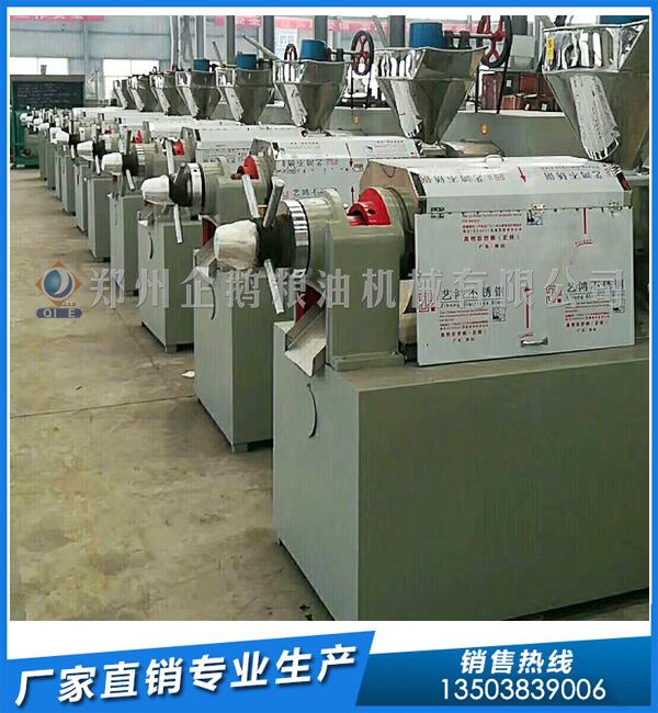 企鵝榨油機:廣西來賓年產1萬噸花生油生產線投產(圖1) 榨油機